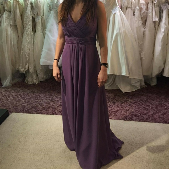 wisteria purple dress